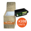 Promotion Bin with 108 x Half Seed Tray [5] Black