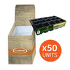 Promotion Bin with 50 x  15 cell inserts [5] Black