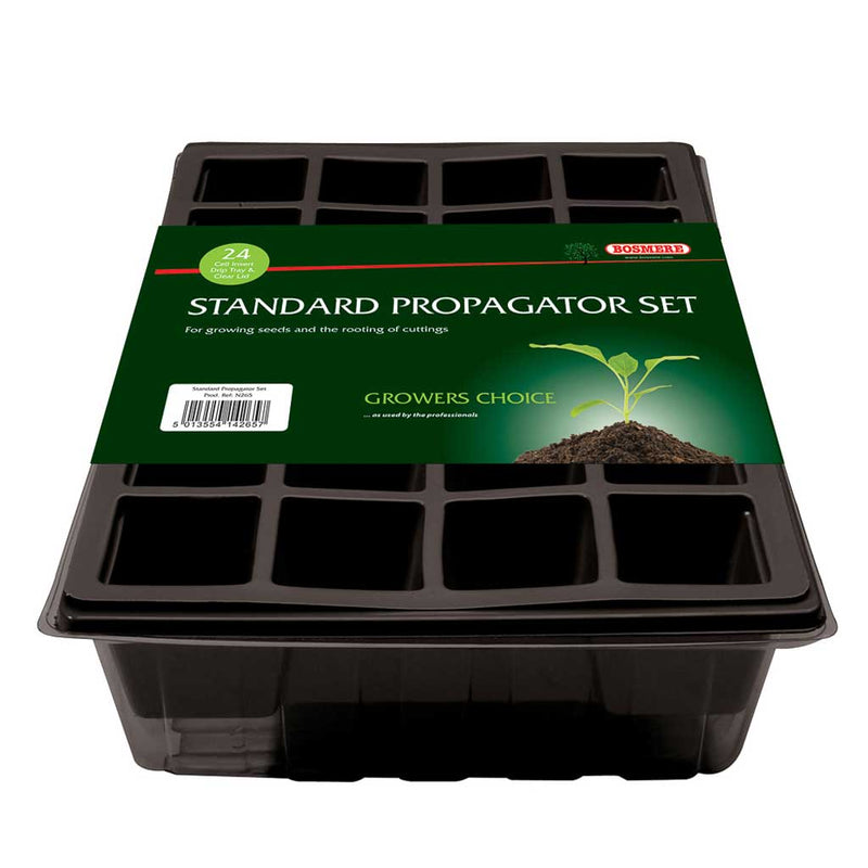 Promotion Bin with 60 x Standard Propagator 24cm Black