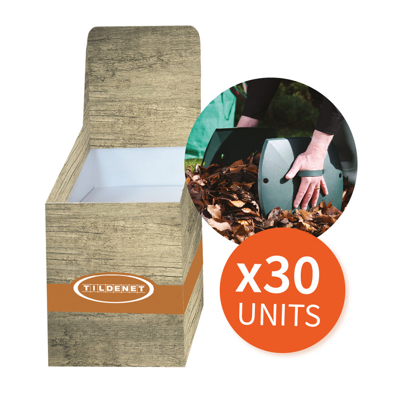Promotion Bin with 30 x Hand Leaf Grabs