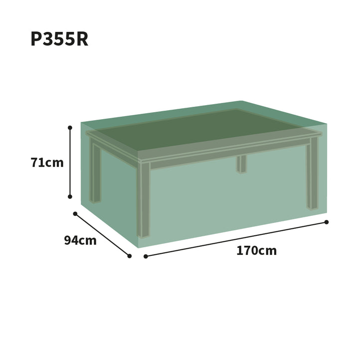 Bosmere Protector - Rectangular Table Cover - 6 Seat
