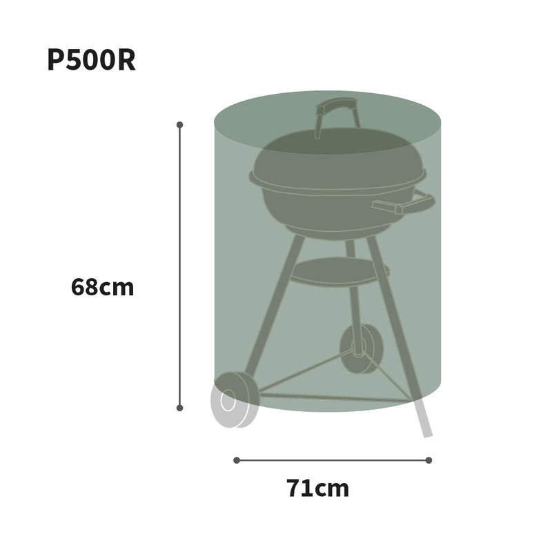 Bosmere Protector - Kettle BBQ Cover Green/Black