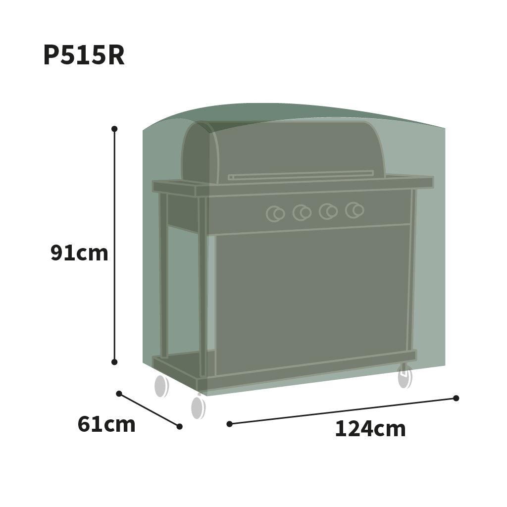 Bosmere Protector - Wagon Barbecue Cover - Green/Black