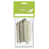 White Plastic Plant Labels 4" 100mm - Own Brand