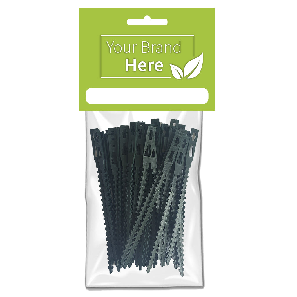 Plastic Vine Ties 4 1/2" 11cm - Own Brand