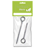 Screw Vine Eyes 75mm - (2) - Own Brand