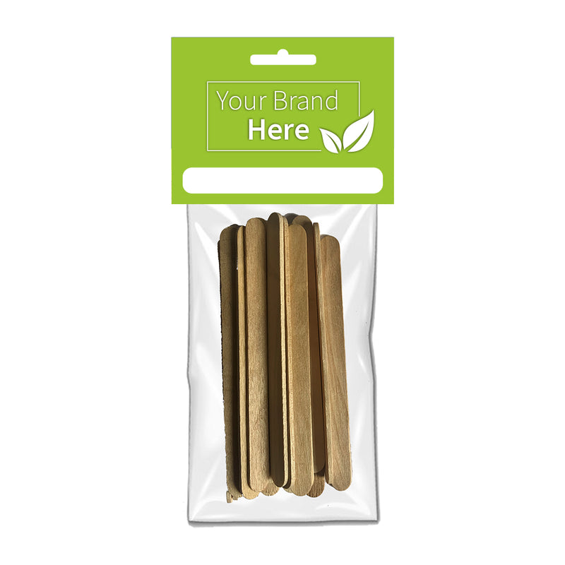 Wooden Plant Labels 125mm - Own Brand